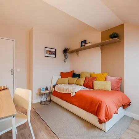 Akropolis By Kleidos - 15 Mn - Beau Duplex Familiale Pour 6 - 2 Chambres- Parking Gratuit Apartment Guermantes